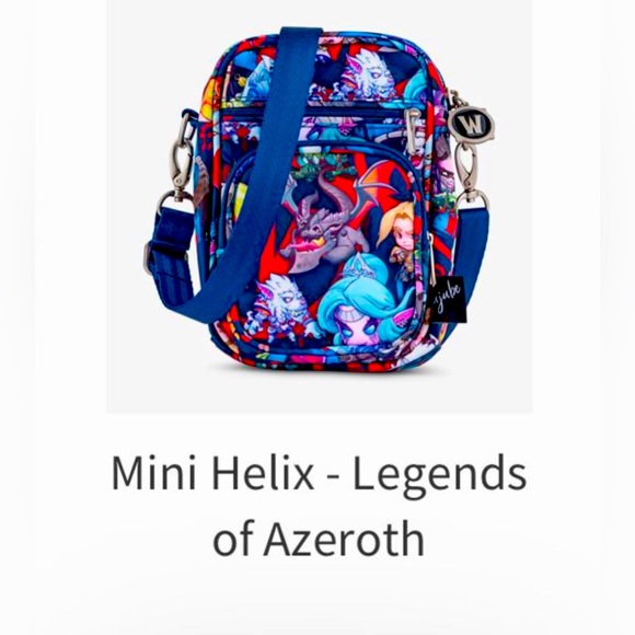 Jujube Legends of Azeroth mini helix bag NWT - Picture 1 of 3